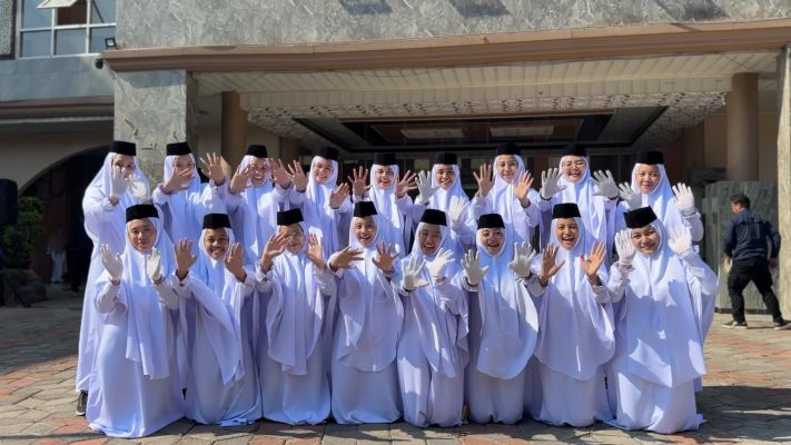 Suasana Upacara Santri Al-Maahira Memperingati Hari Santri Nasional 2026_1