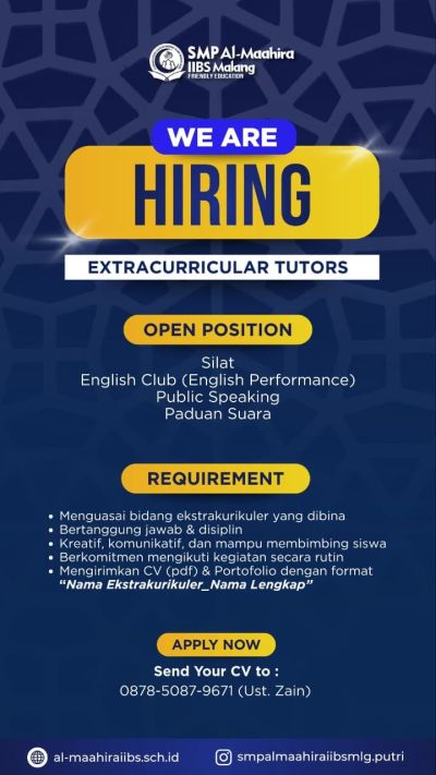 Loker Guru Ekskul SMP